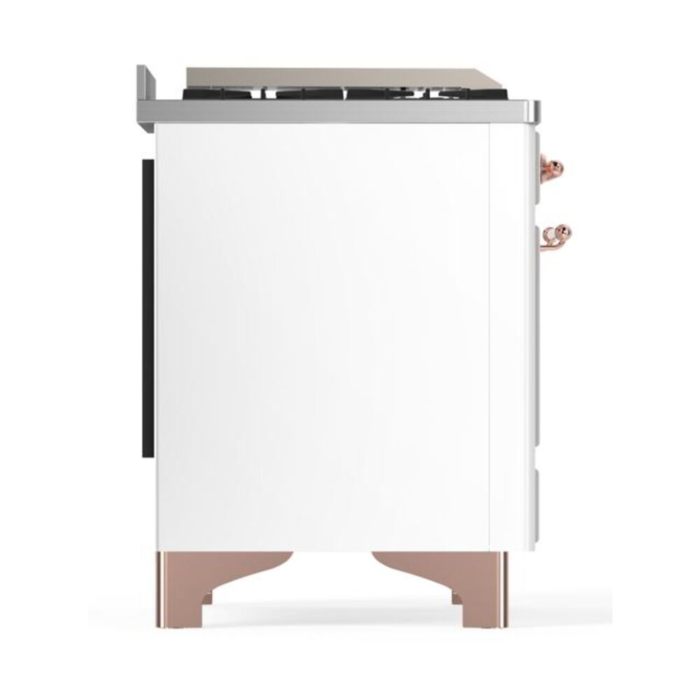 ILVE UM09F Majestic II 36 inch Dual Fuel Range with 6 Burners, Griddle