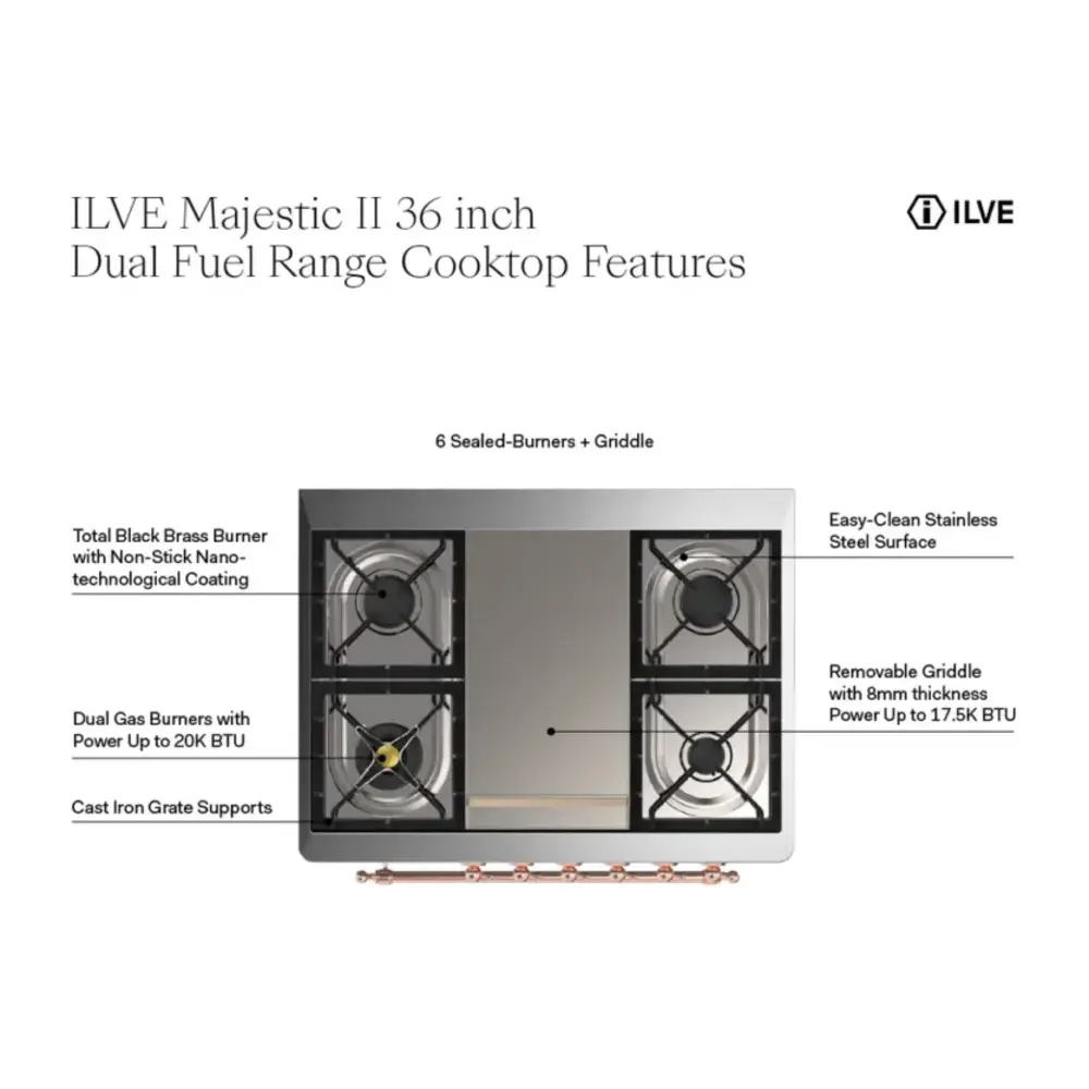 UM09FDQNS3WHP - cooktop features