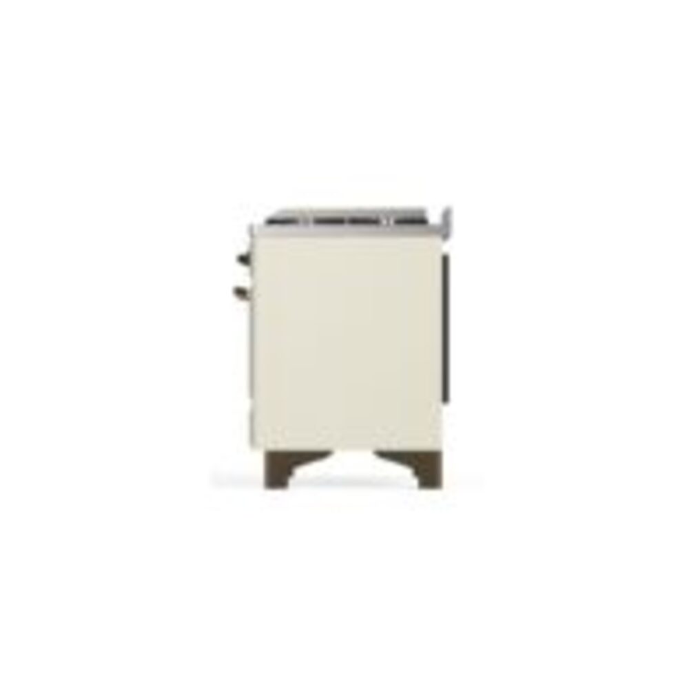 ILVE_UM12FDNS3AWBLP_Majestic_II_48"_Dual_Fuel_Range_Right_Angle