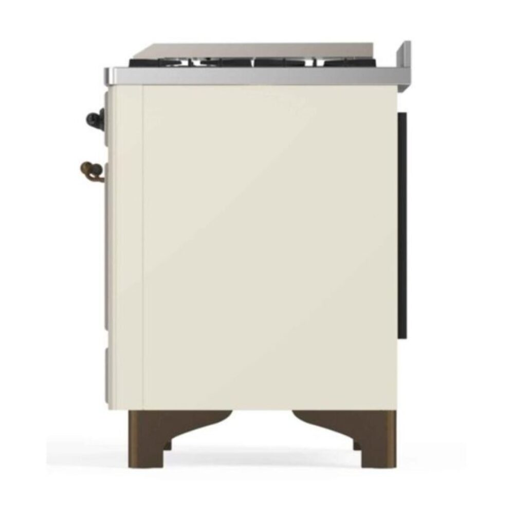 ILVE_UM12FDNS3AWB_Majestic_II_48"_Dual_Fuel_Range_Right_Angle