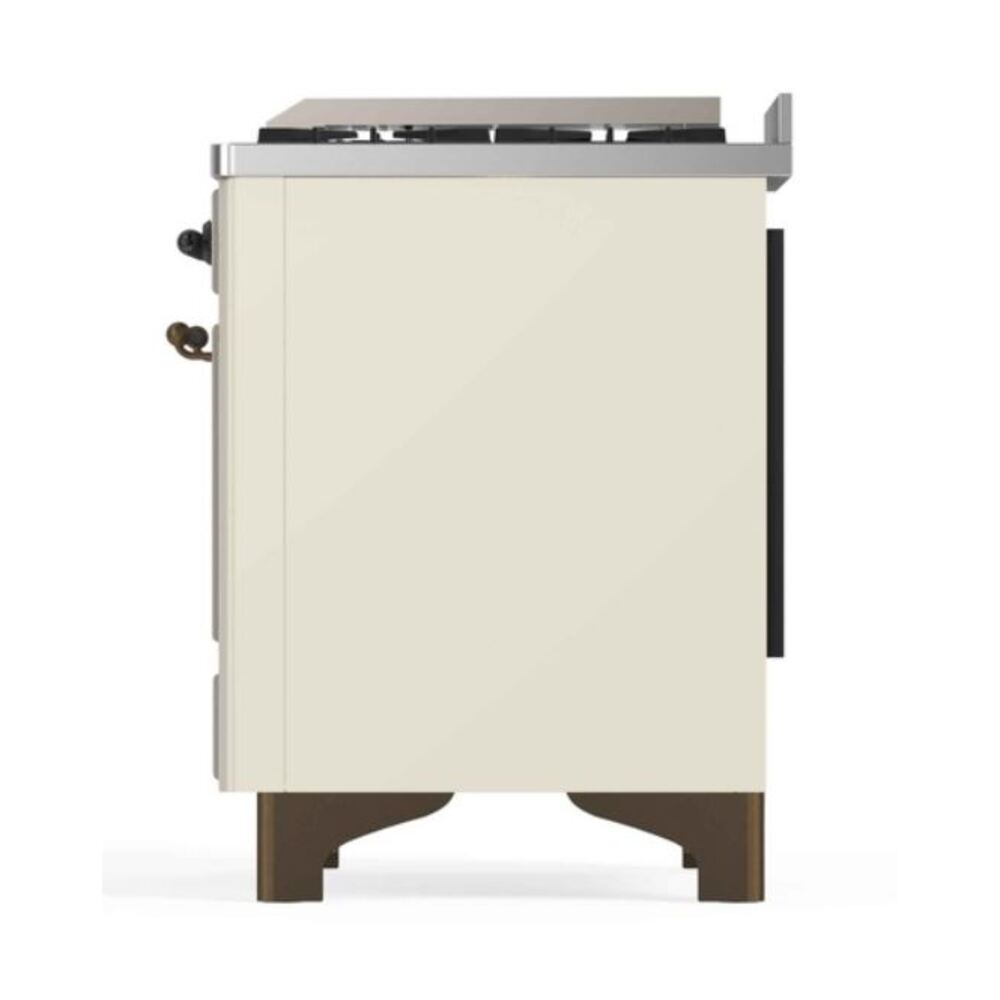 ILVE_UM12FDNS3AWB_Majestic_II_48"_Dual_Fuel_Range_Right_Angle
