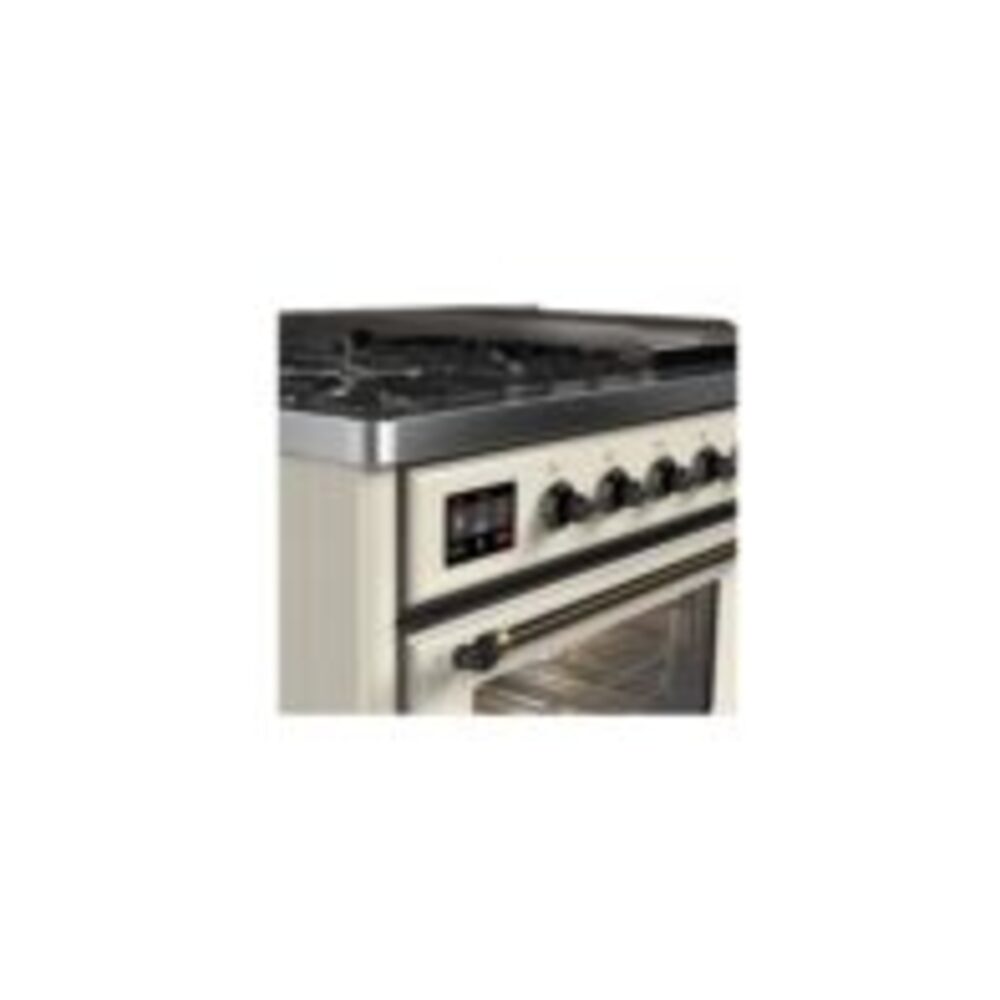 ILVE UM12F Majestic II 48 inch Dual Fuel Range with 8 Burners, Griddle