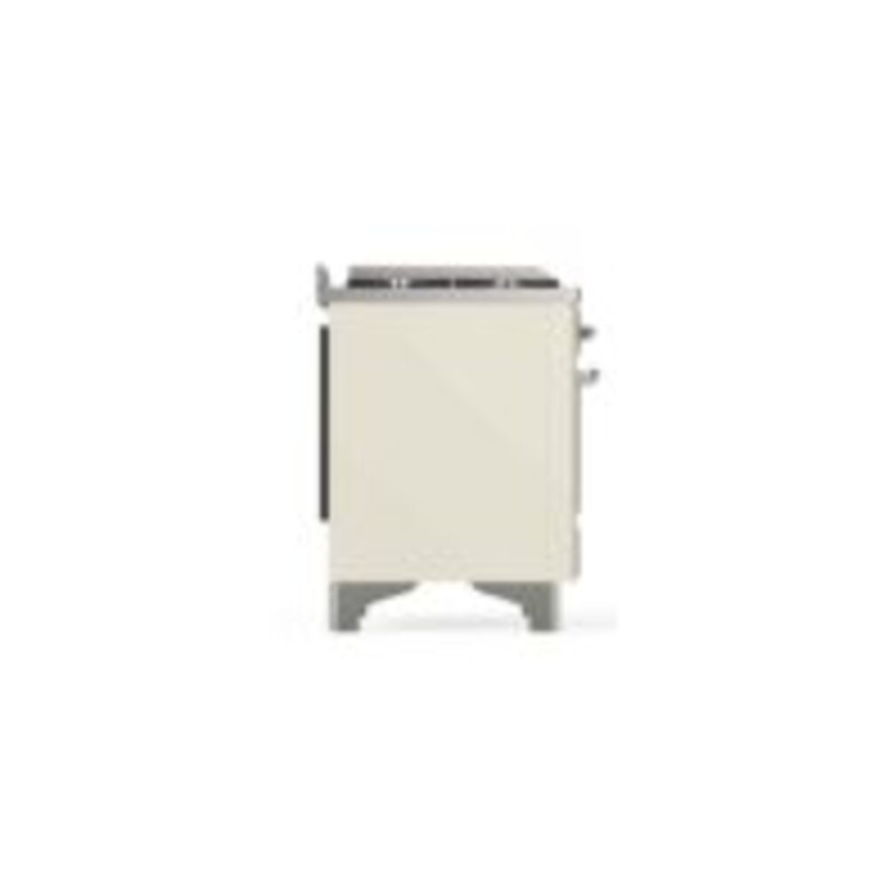 ILVE_UM12FDNS3AWCLP_Majestic_II_48"_Dual_Fuel_Range_Left_Angle