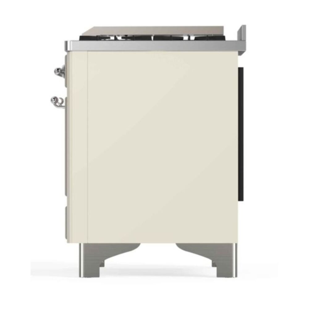 ILVE_UM12FDNS3AWCLP_Majestic_II_48"_Dual_Fuel_Range_Right_Angle