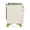 ILVE_UM12FDNS3AWGLP_Majestic_II_48"_Dual_Fuel_Range_Left_Angle