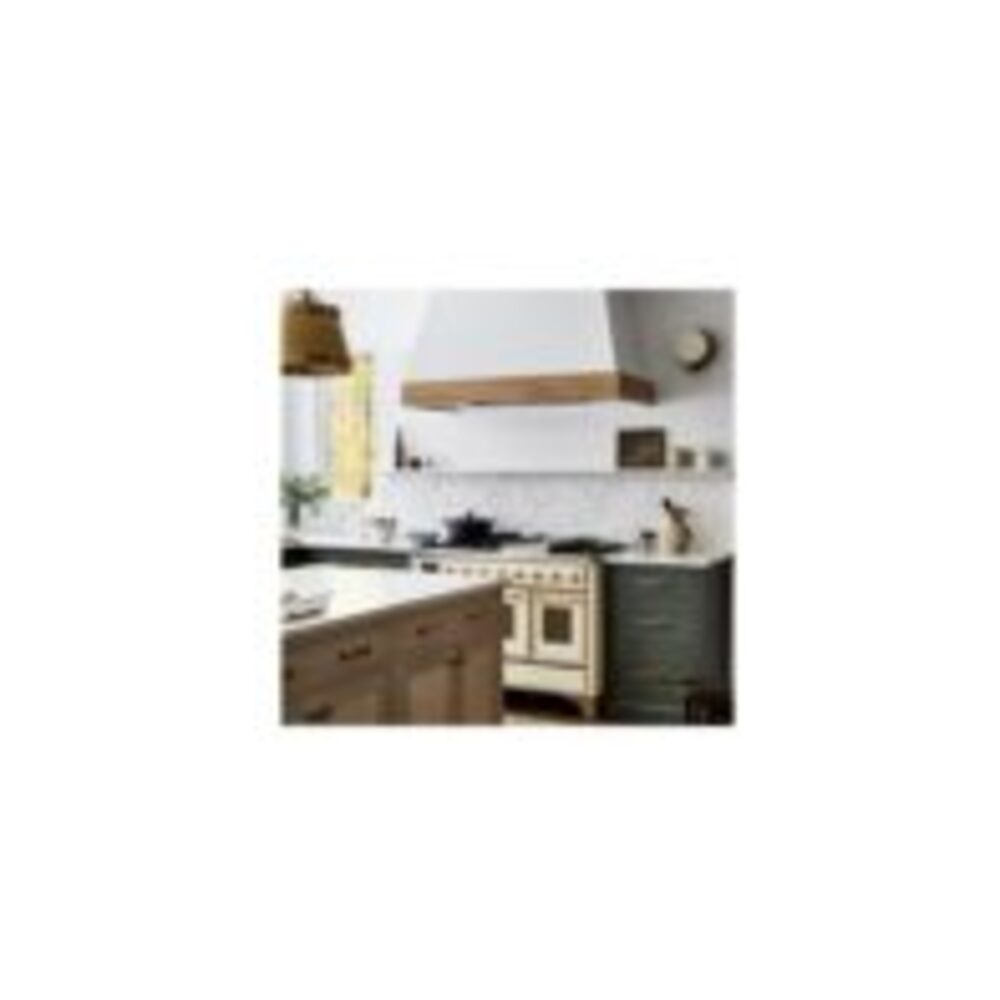 ILVE UM12F Majestic II 48 inch Dual Fuel Range with 8 Black Brass Burners, Griddle