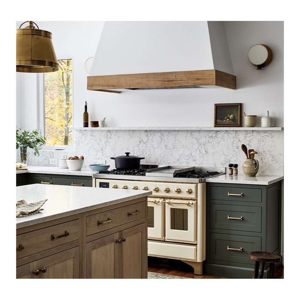 ILVE UM12F Majestic II 48 inch Dual Fuel Range with 8 Black Brass Burners, Griddle