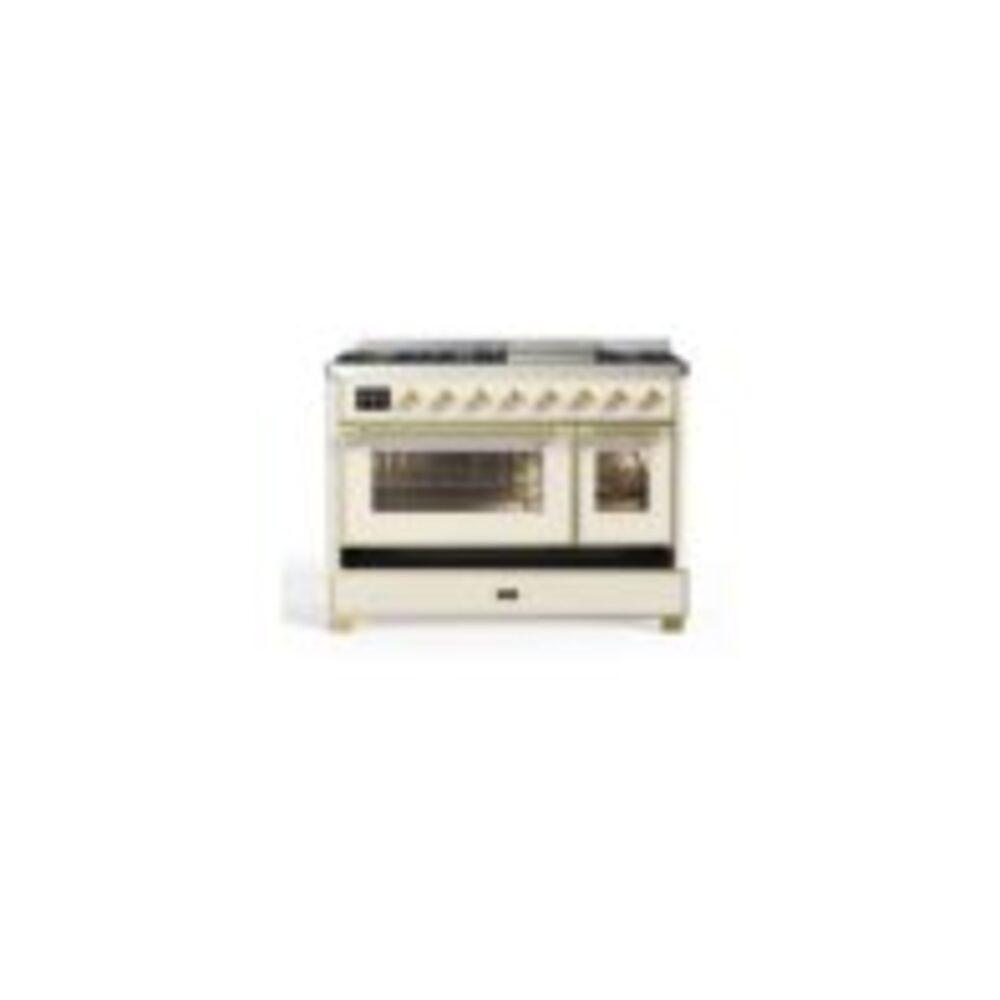 ILVE_UM12FDNS3AWG_Majestic_II_48_Dual_Fuel_Range_Top_Angle