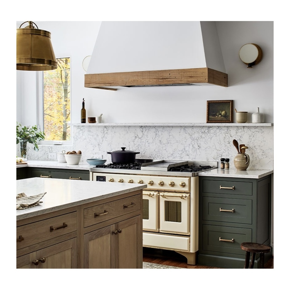 ILVE UM12FDNS3AWG Majestic II 48 inch Dual Fuel Range with 8 Black Brass Burners, Griddle (Natural Gas, Triple Glass Door, Antique White, Brass) 7 ILVE UM12F Majestic II 48 inch Dual Fuel Range with 8 Black Brass Burners, Griddle