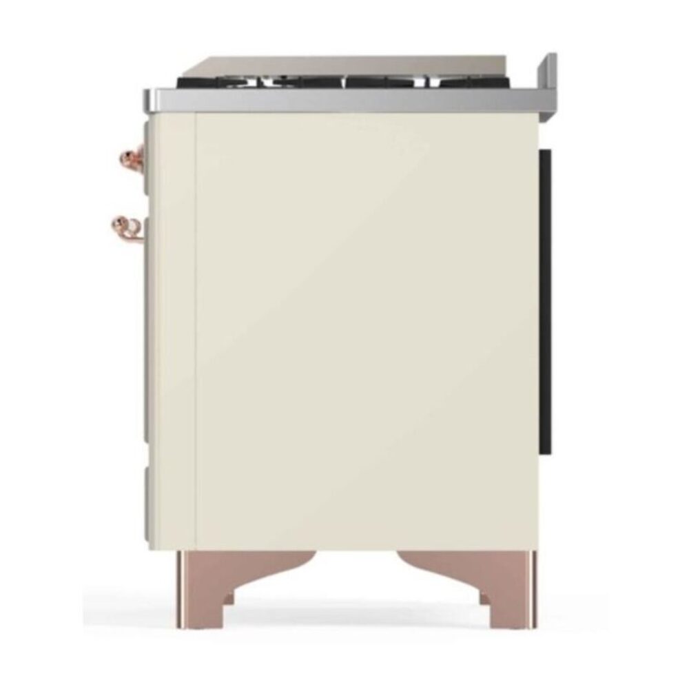 ILVE_UM12FDNS3AWPLP_Majestic_II_48"_Dual_Fuel_Range_Right_Angle