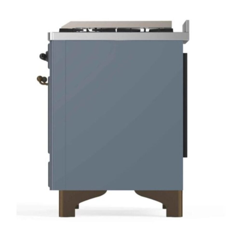 ILVE_UM12FDNS3BGBLP_Majestic_II_48"_Dual_Fuel_Range_right_side