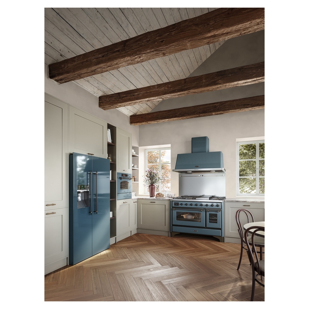 ILVE Majestic II 48" UM12FDNS3BGB Dual Fuel Range, Lifestyle