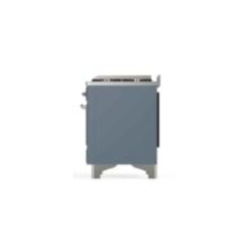 ILVE_UM12FDNS3BGCLP_Majestic_II_48"_Dual_Fuel_Range_right_side