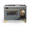 ILVE_UM12FDNS3BGGLP_Majestic_II_48"_Dual_Fuel_Range_right_oven