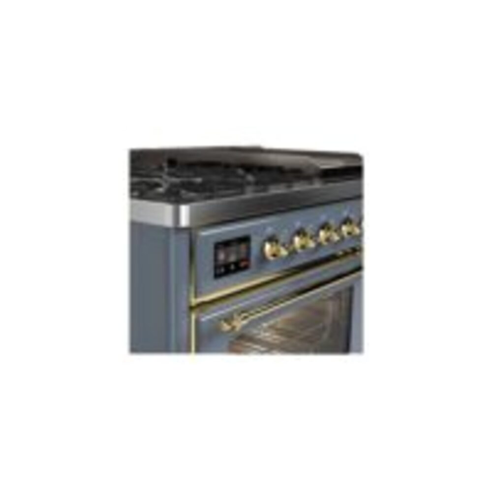 ILVE_UM12FDNS3BGG_Majestic_II_48"_Dual_Fuel_Range_front