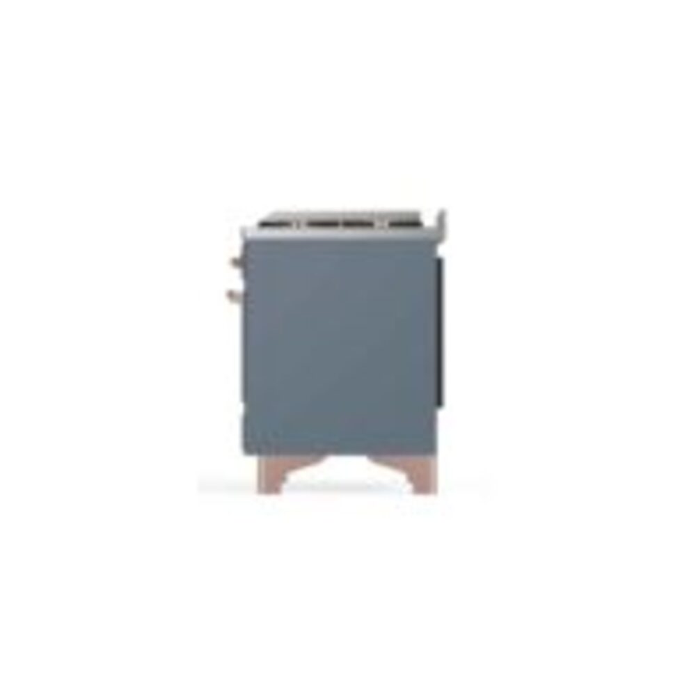 ILVE_UM12FDNS3BGPLP_Majestic_II_48"_Dual_Fuel_Range_right_side