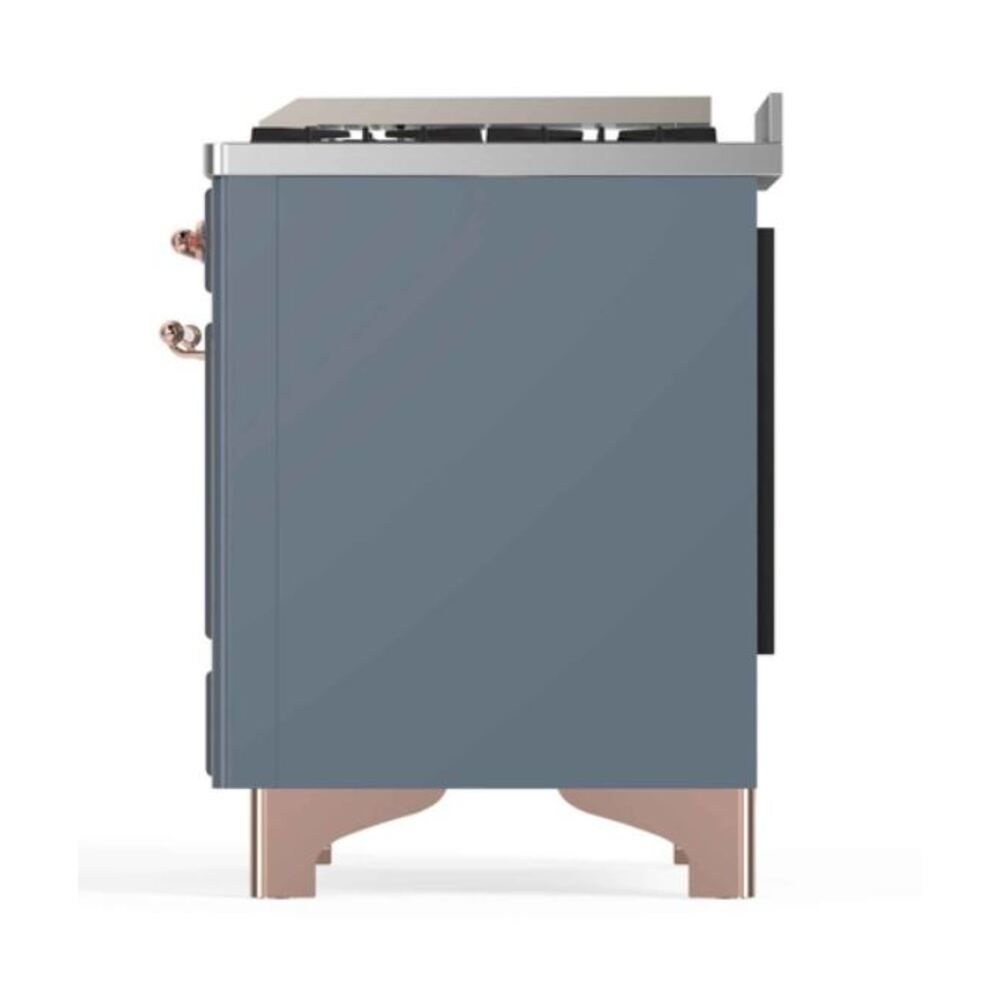 ILVE_UM12FDNS3BGPLP_Majestic_II_48"_Dual_Fuel_Range_right_side