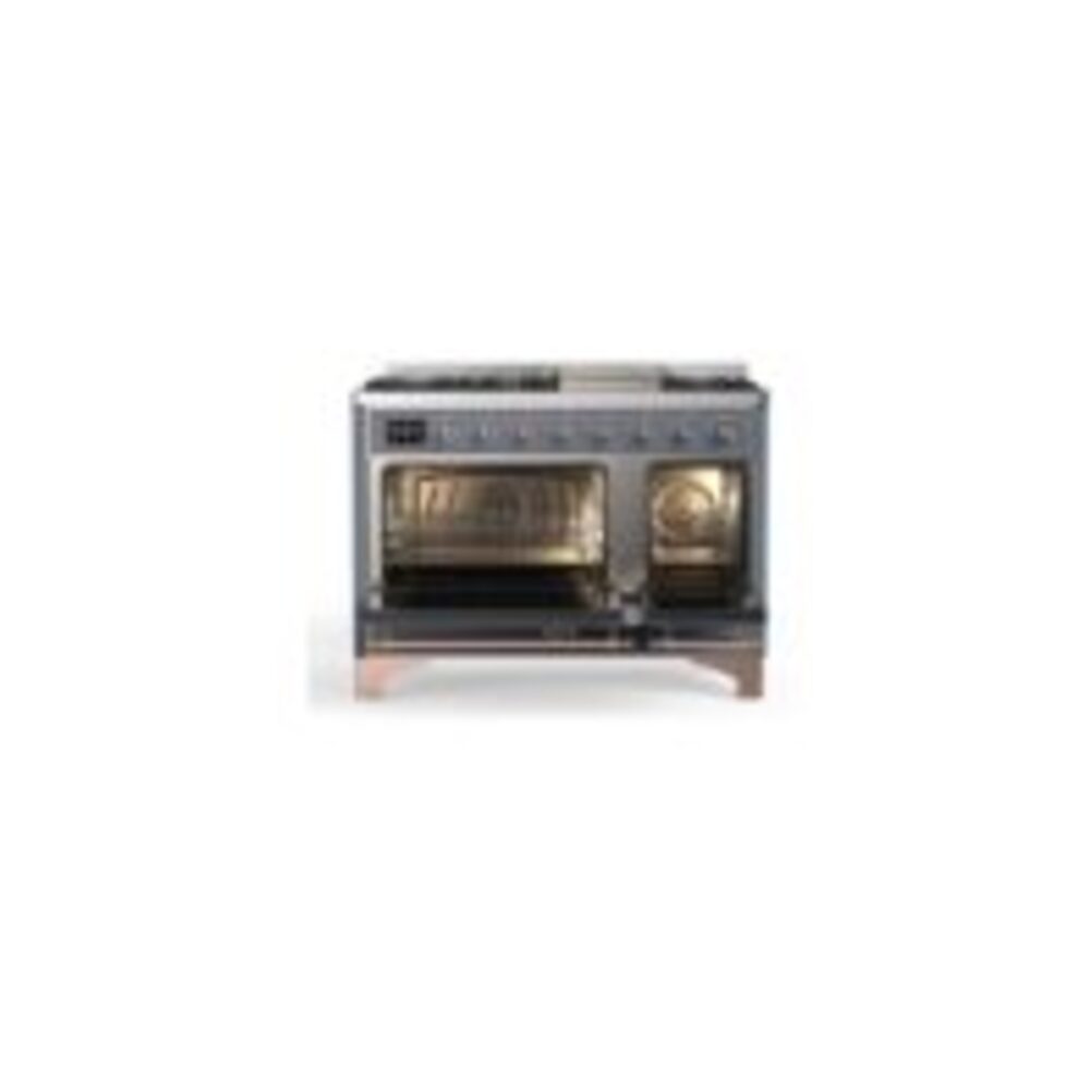 ILVE_UM12FDNS3BGP_Majestic_II_48"_Dual_Fuel_Range_oven_opened