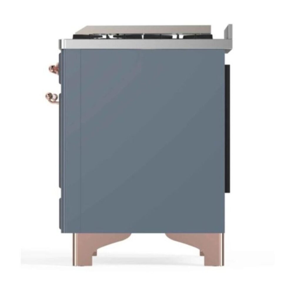 ILVE_UM12FDNS3BGP_Majestic_II_48"_Dual_Fuel_Range_right_side