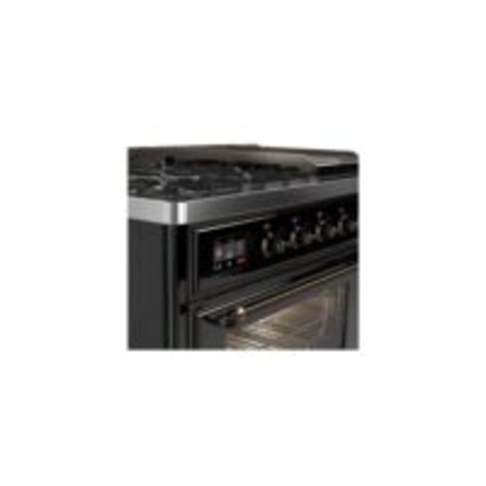 ILVE UM12F Majestic II 48 inch Dual Fuel Range with 8 Burners, Griddle