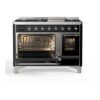 ILVE_UM12FDNS3BKCLP_Majestic_II_48"_Dual_Fuel_Range_left_oven