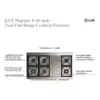 UM12FDNS3BKCLP cooktop features