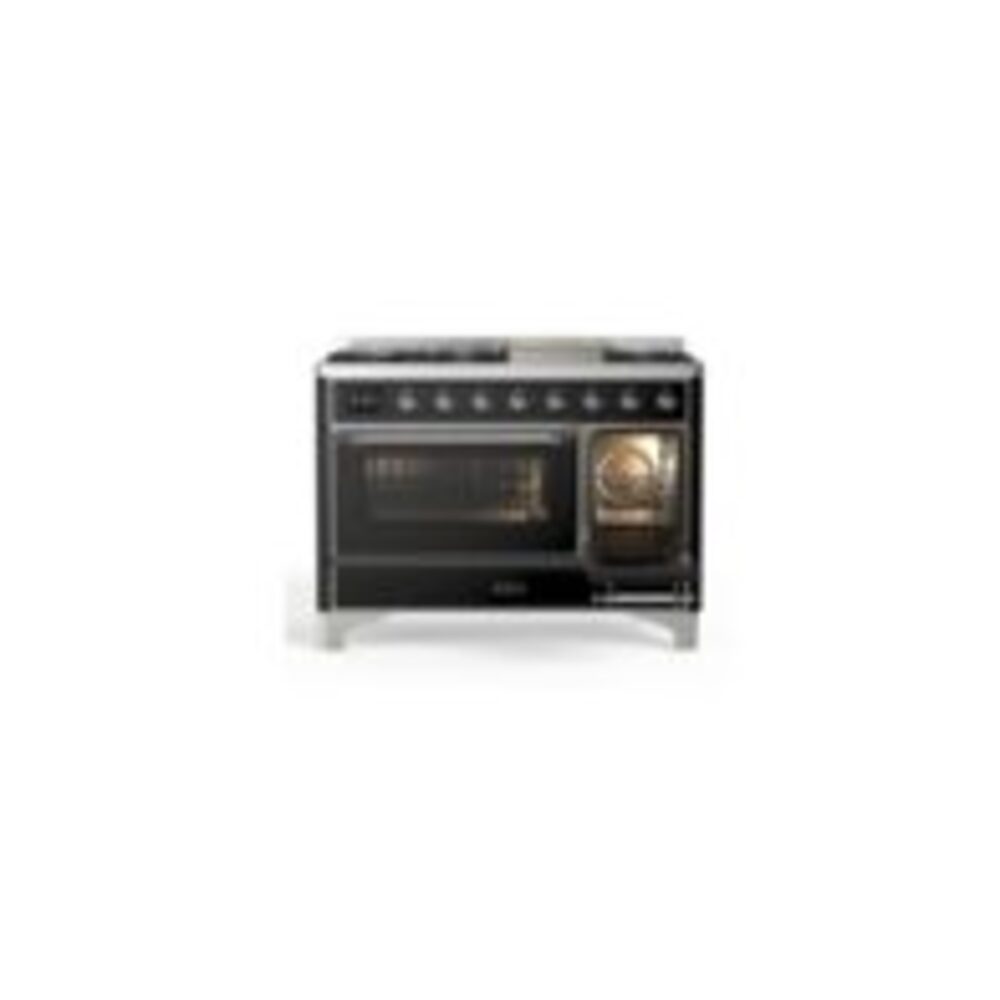 ILVE_UM12FDNS3BKC_Majestic_II_48"_Dual_Fuel_Range_right_oven