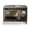 ILVE_UM12FDNS3BKG_Majestic_II_48"_Dual_Fuel_Range_oven_opened