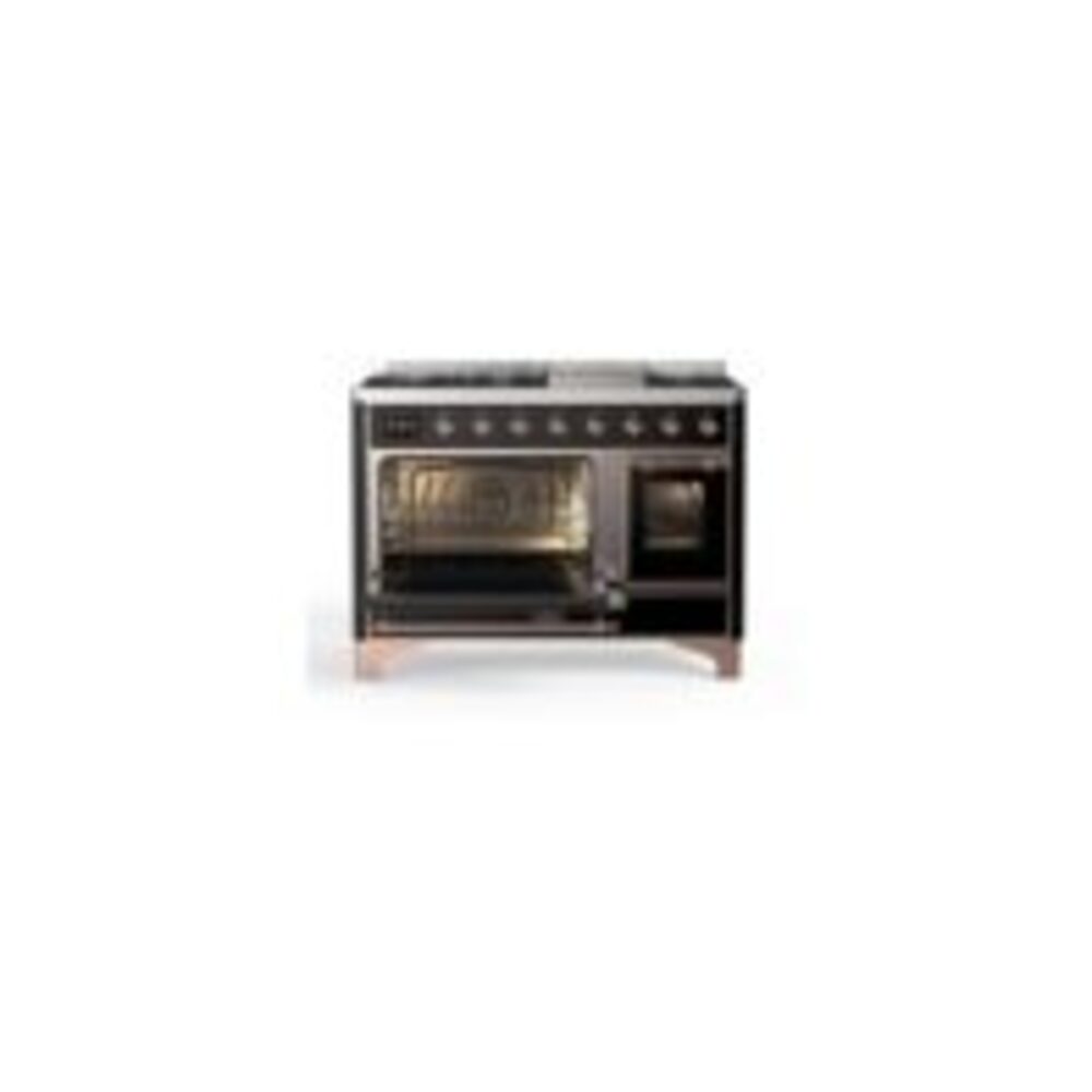 ILVE UM12F Majestic II 48 inch Dual Fuel Range with 8 Burners, Griddle