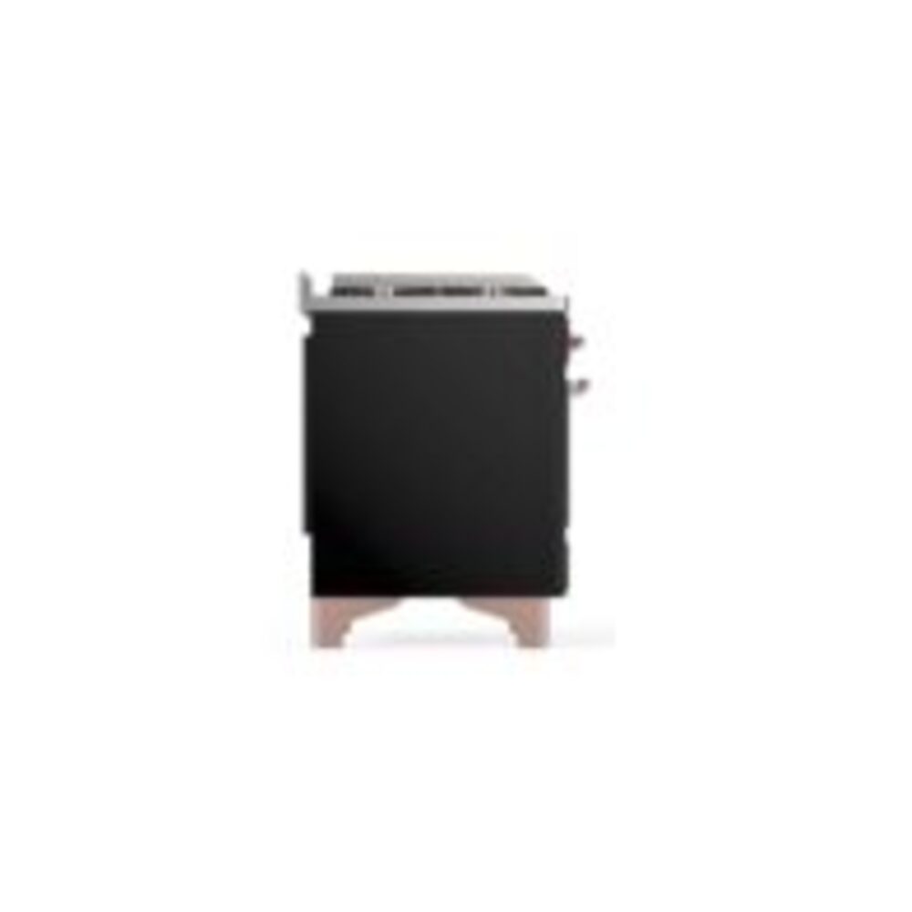 ILVE_UM12FDNS3BKPLP_Majestic_II_48"_Dual_Fuel_Range_Left_Angle