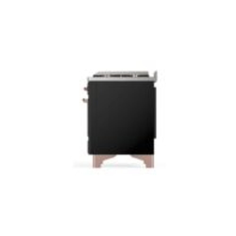 ILVE_UM12FDNS3BKPLP_Majestic_II_48"_Dual_Fuel_Range_Right_Angle