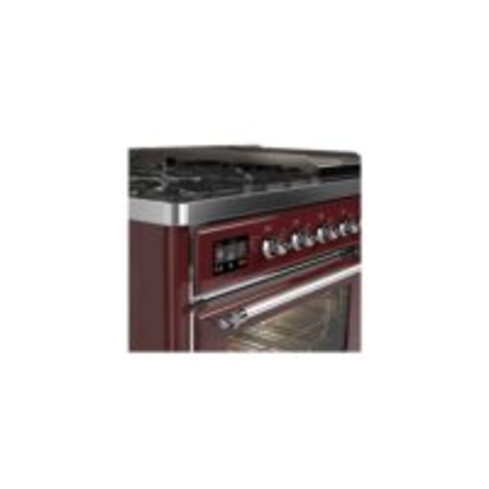 ILVE UM12F Majestic II 48 inch Dual Fuel Range with 8 Burners, Griddle