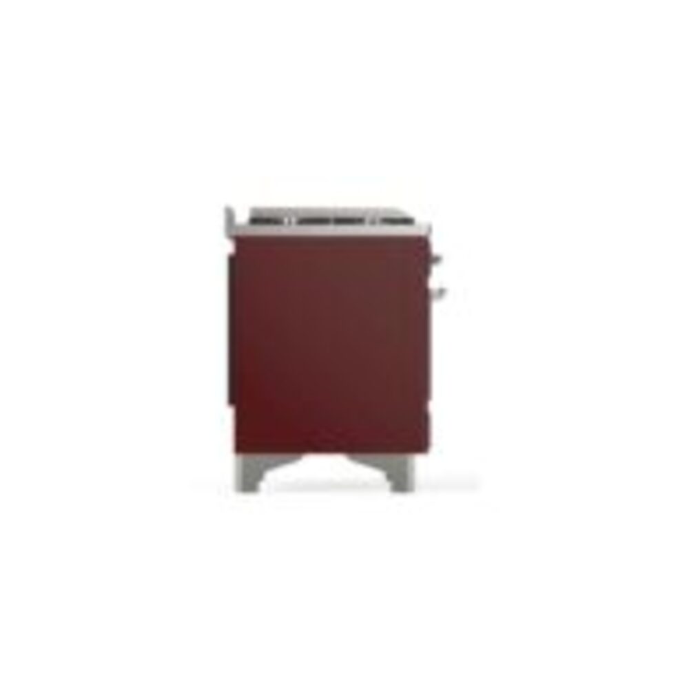 ILVE_UM12FDNS3BUCLP_Majestic_II_48"_Dual_Fuel_Range_Left_Angle