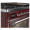ILVE UM12F Majestic II 48 inch Dual Fuel Range with 8 Burners, Griddle
