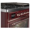 ILVE UM12F Majestic II 48 inch Dual Fuel Range with 8 Burners, Griddle