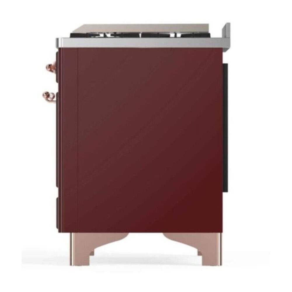ILVE_UM12FDNS3BUPLP_Majestic_II_48"_Dual_Fuel_Range_Right_Angle