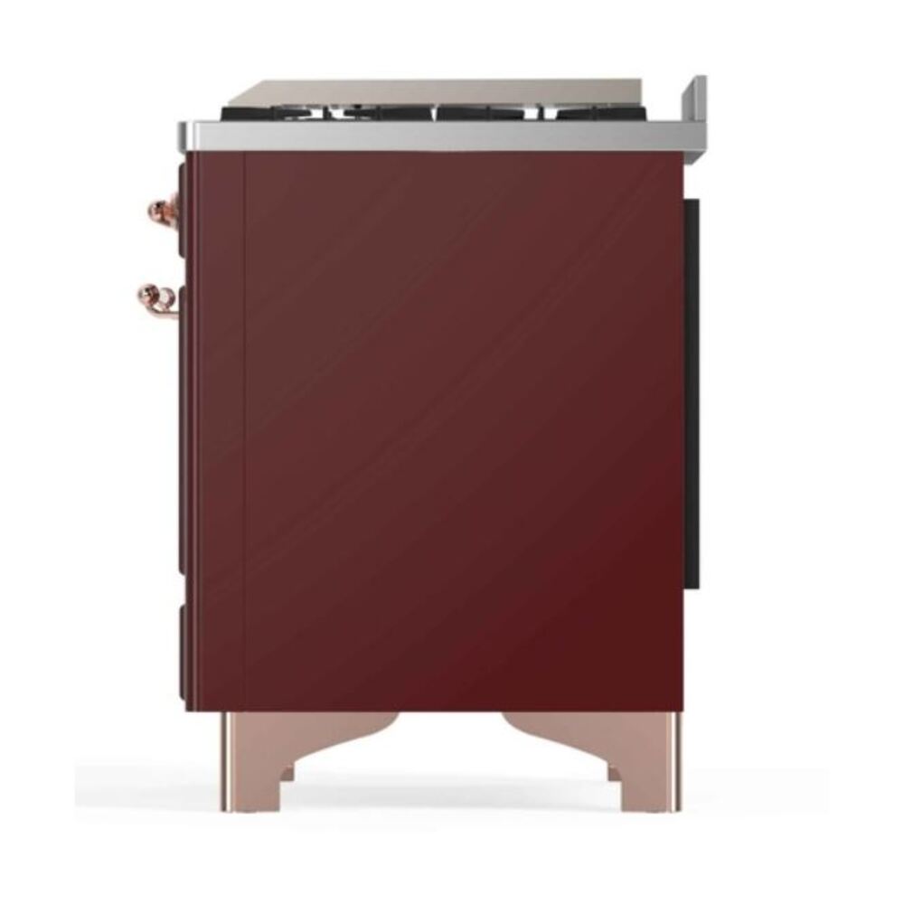 ILVE_UM12FDNS3BUPLP_Majestic_II_48"_Dual_Fuel_Range_Right_Angle