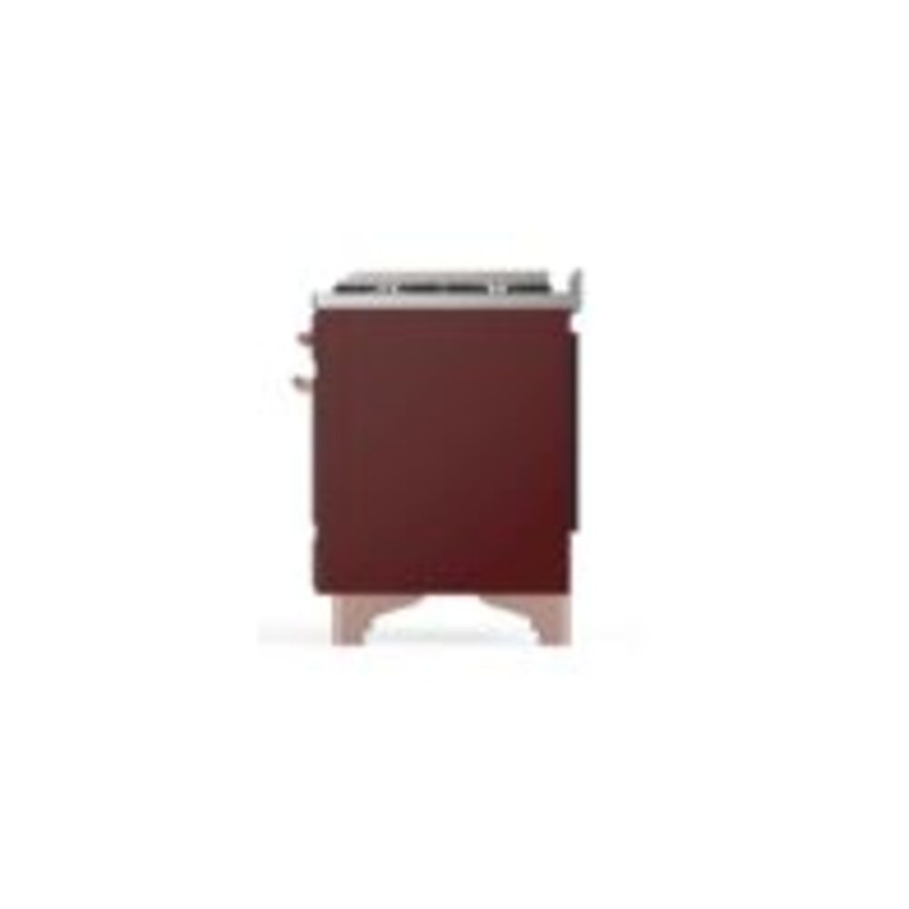ILVE_UM12FDNS3BUP_Majestic_II_48"_Dual_Fuel_Range_Right_Angle