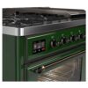 ILVE UM12F Majestic II 48 inch Dual Fuel Range with 8 Burners, Griddle