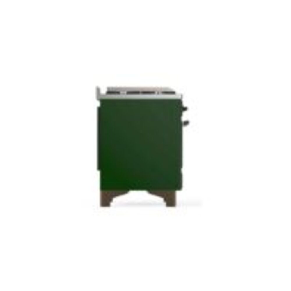 ILVE_UM12FDNS3EGBLP_Majestic_II_48"_Dual_Fuel_Range_Left_Angle