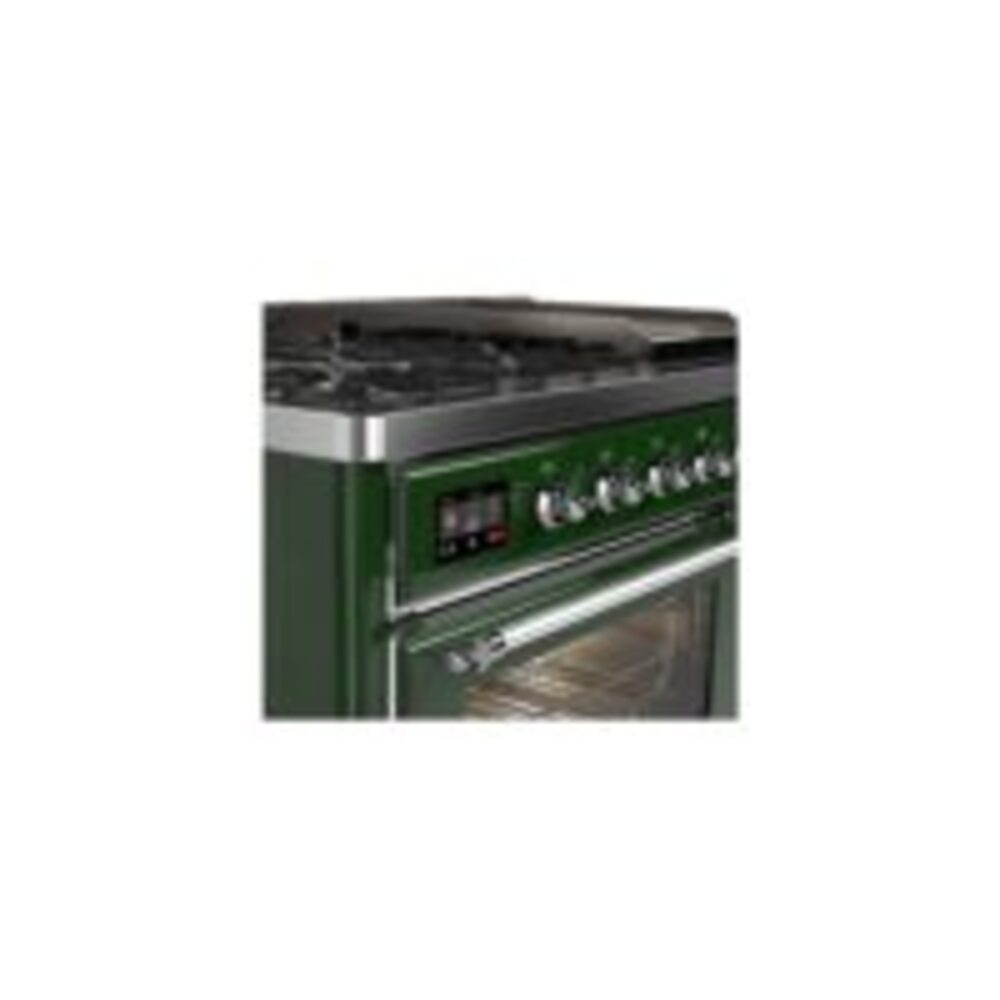 ILVE UM12F Majestic II 48 inch Dual Fuel Range with 8 Burners, Griddle