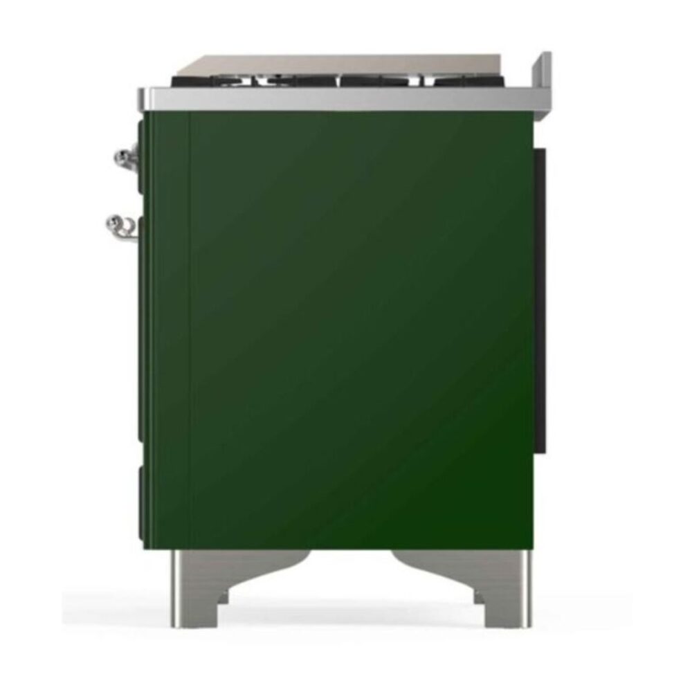 ILVE_UM12FDNS3EGC_Majestic_II_48"_Dual_Fuel_Range_Right_Angle