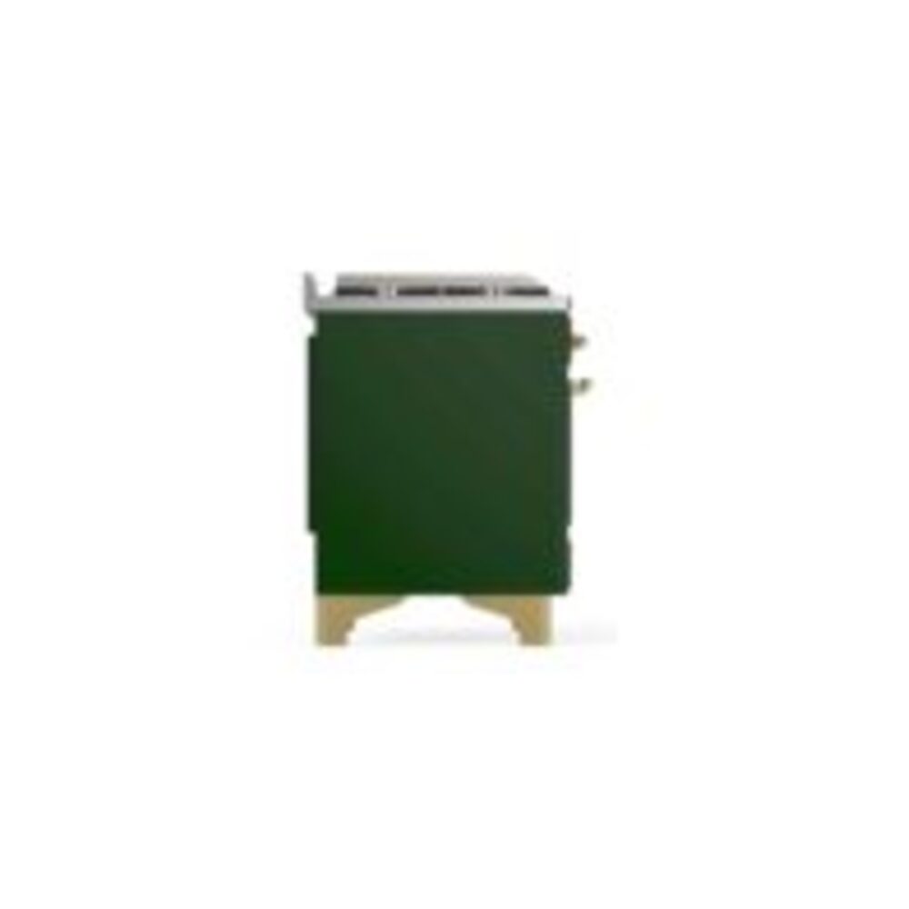 ILVE_UM12FDNS3EGGLP_Majestic_II_48"_Dual_Fuel_Range_Left_Angle