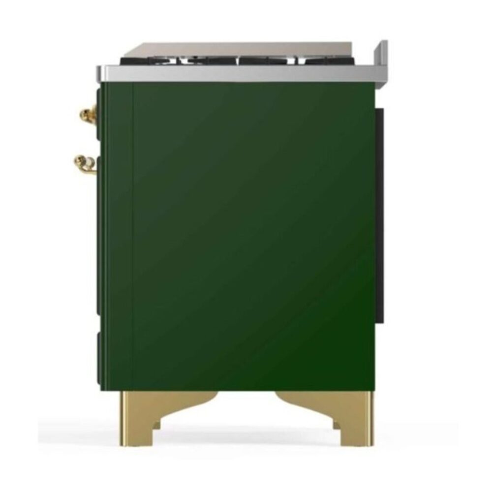 ILVE_UM12FDNS3EGG_Majestic_II_48"_Dual_Fuel_Range_Right_Angle