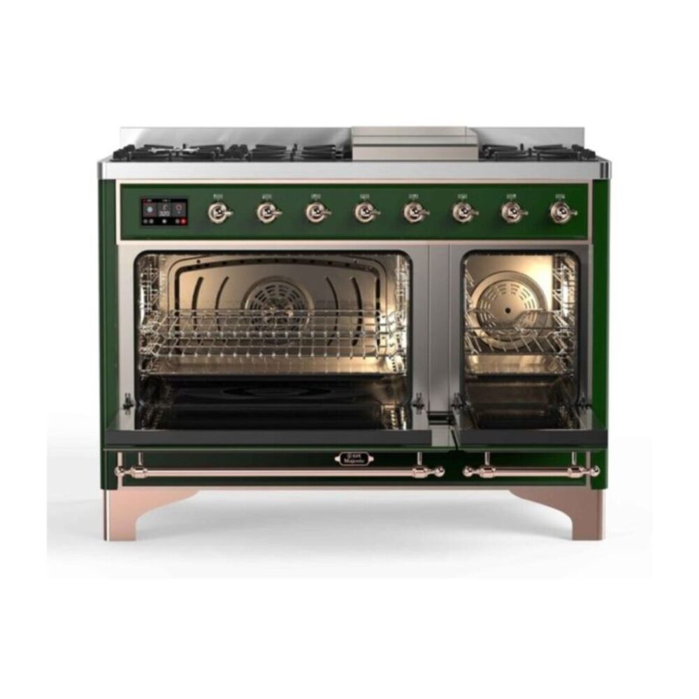 ILVE_UM12FDNS3EGP_Majestic_II_48_Dual_Fuel_Range_Top_Angle