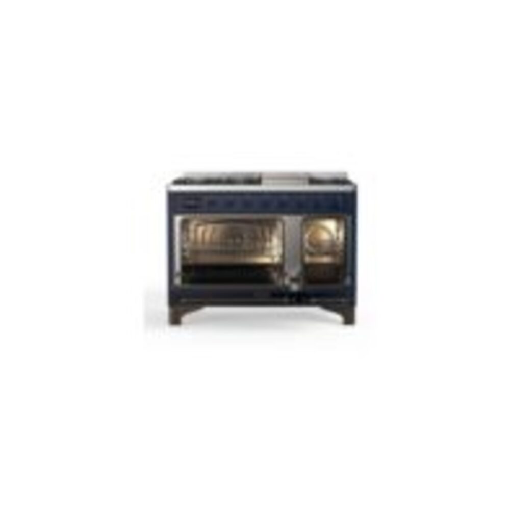 ILVE_UM12FDNS3MBB_Majestic_II_48_Dual_Fuel_Range_Top_Angle