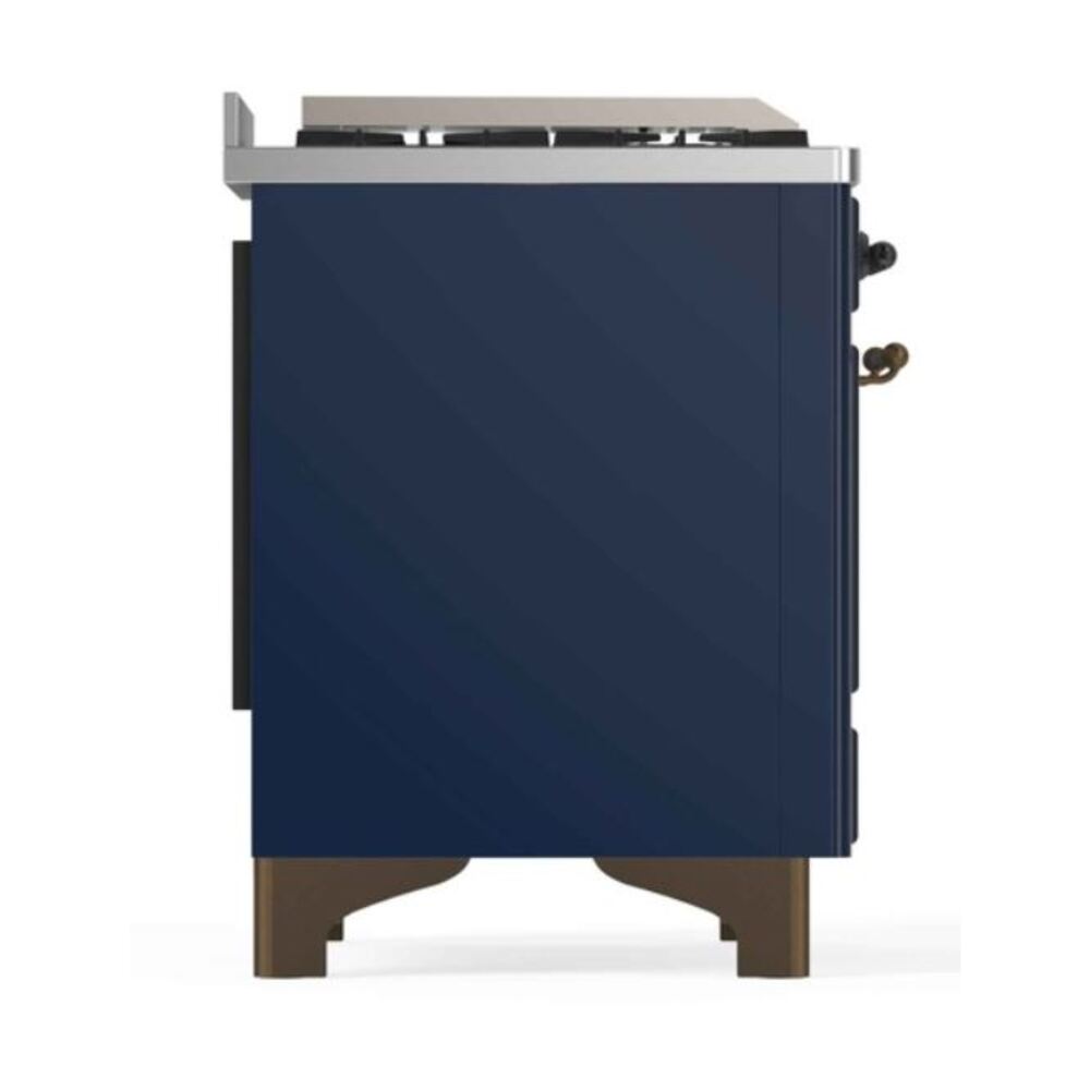 ILVE_UM12FDNS3MBB_Majestic_II_48_Dual_Fuel_Range_Left_Angle