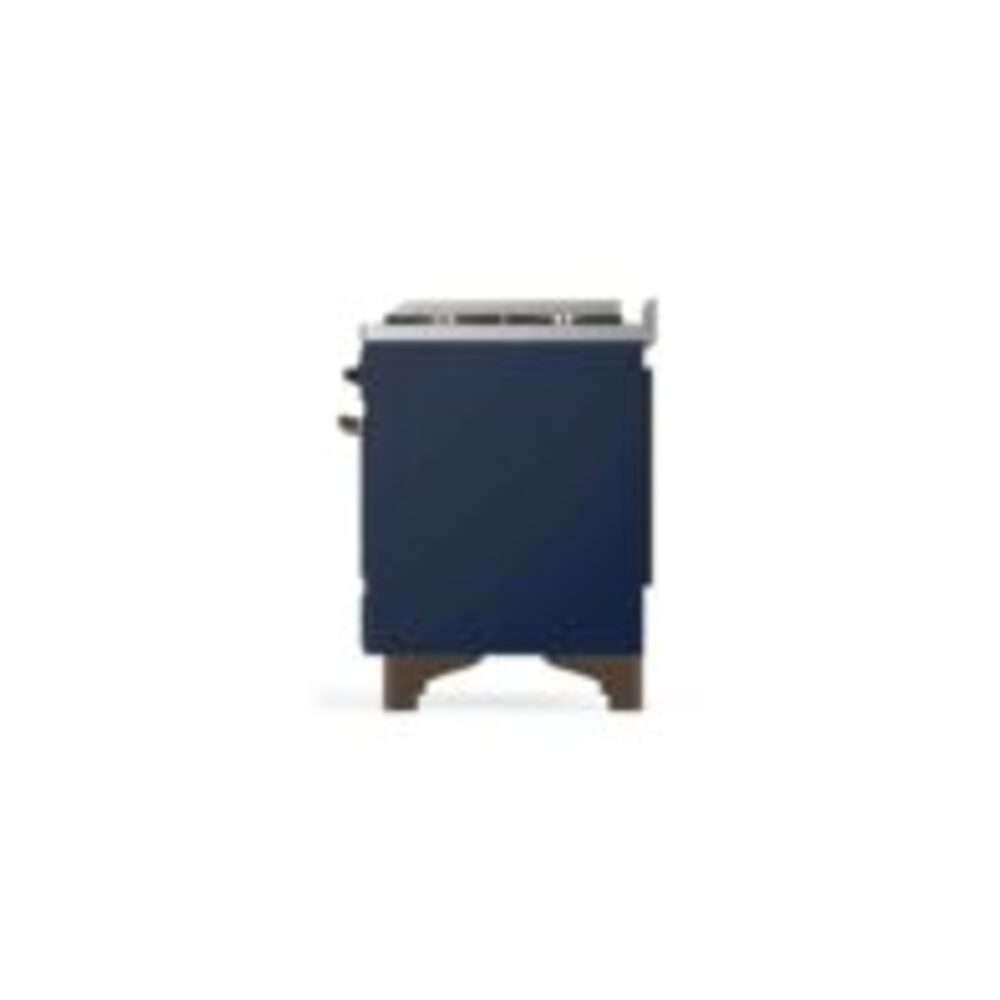 ILVE_UM12FDNS3MBB_Majestic_II_48"_Dual_Fuel_Range_Right_Angle