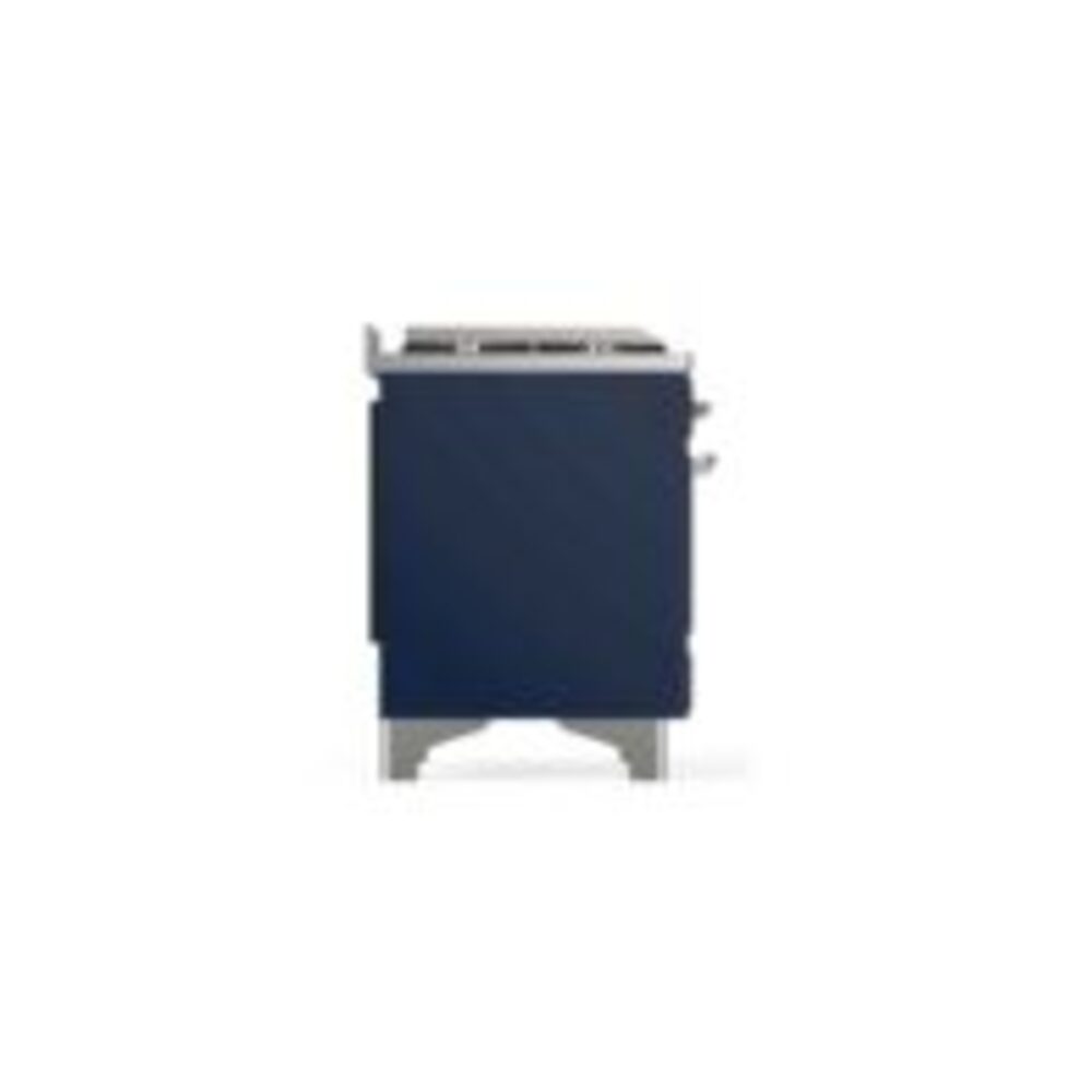 ILVE_UM12FDNS3MBCLP_Majestic_II_48"_Dual_Fuel_Range_Left_Angle