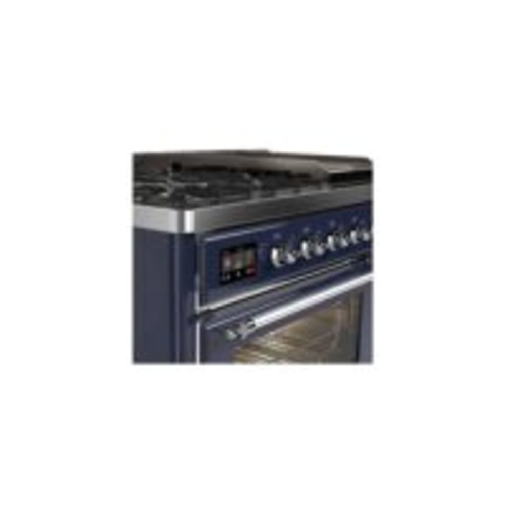 ILVE_UM12FDNS3MBCLP_Majestic_II_48"_Dual_Fuel_Range_front